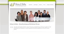 Desktop Screenshot of heiny-hahn.de